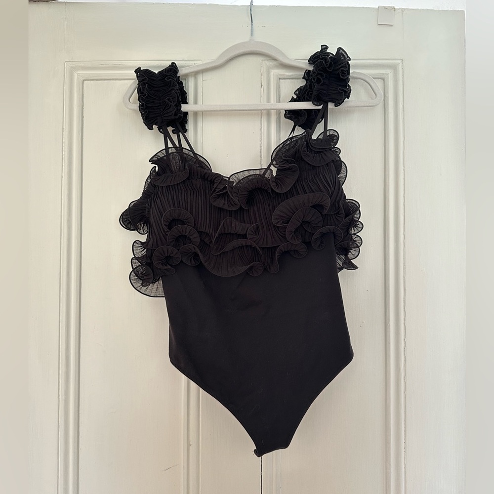 Free People Until Next Time Bodysuit Sz Sm